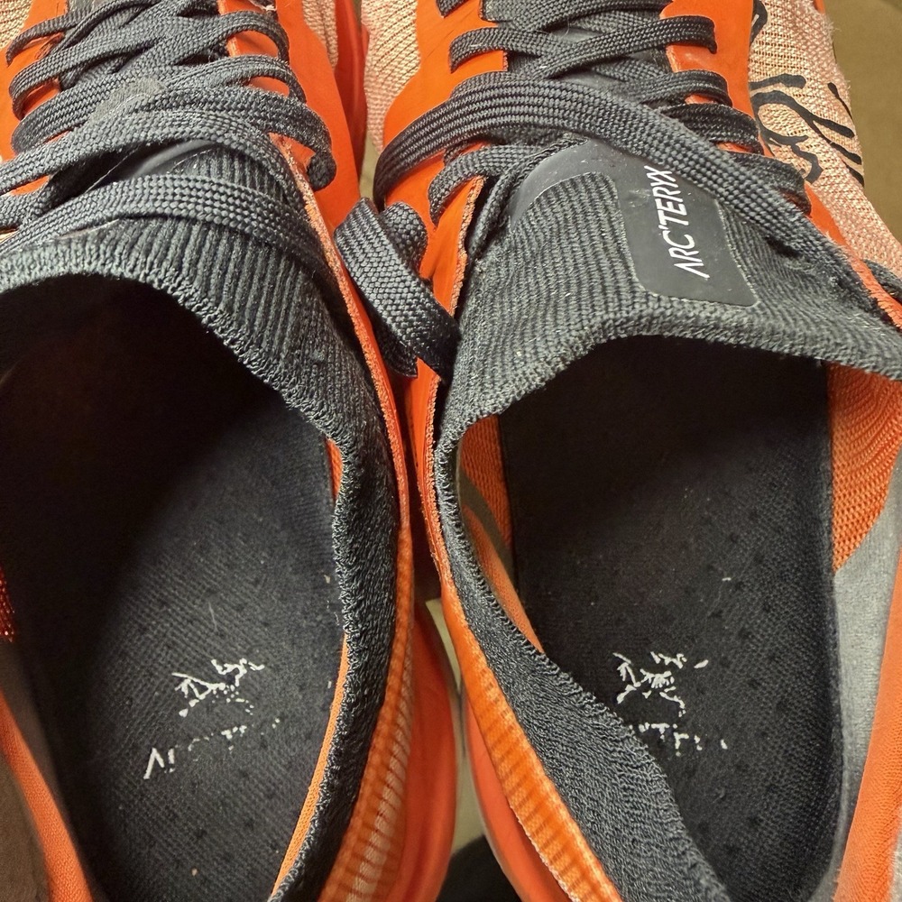Arc'teryx Sylan Pro Orange Black Trail Running Shoes Men's Size 8.5 Excellent - Picture 10 of 10